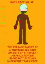 NEW BABY: COFFEE, TEARS & BLOODSHOT EYES created by Baby Facts