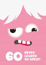 60 never looked so great created by CD Design