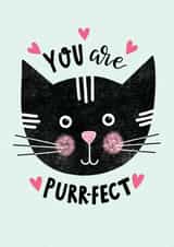 You are perfect cat card created by Leaf Lane Studio