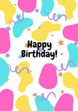 Bright Bold Confetti Birthday Card created by cardsbyEm