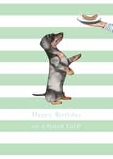 Dachshund Birthday Card - Birthday Girl created by Paper Maven