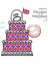 Wishing you a Fabulous Wedding created by Nicky Dawson