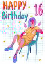 Trendy 16th Birthday Angel created by Yulia Bogatyreva