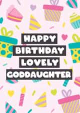 Cute Birthday Card for a lovely Goddaughter created by Bev O'Connor || @oconnordesign