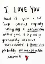 Completely in Love Card created by Isobel Kate Cards