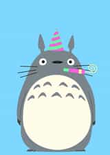 Totoro Birthday created by Cat B Designs