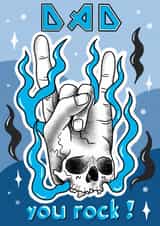 You rock Dad! created by Little Hawk Studio