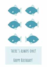 Odd One Out Birthday Card created by Sand and Seagull