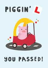 Piggin' L You Passed! created by @TheGrafixCat