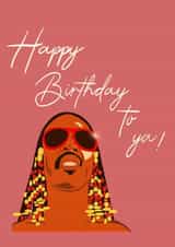 Stevie Wonder Birthday Card created by Stephanie's Sketches