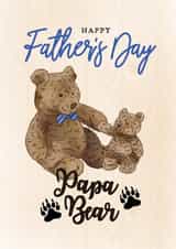 Happy Father's Day Papa Bear created by Dream Doodles