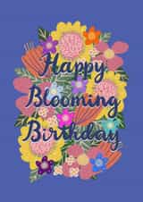 Happy Blooming Birthday created by Rachel Singh