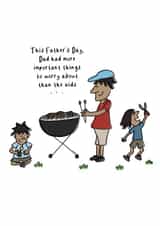 Dad on the BBQ Father’s Day created by Katie Glover Graphics
