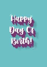 Happy day of birth created by T‘s Designs