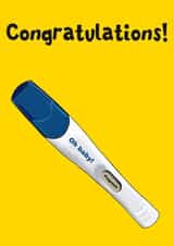 Congratulations on your pregnancy card created by Immortelle