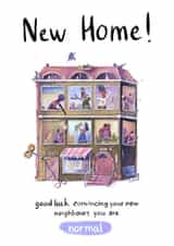 New home, New Neighbours created by Liza Burlutskaya