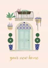Beautiful New Home Card created by Geraldine B Illustration