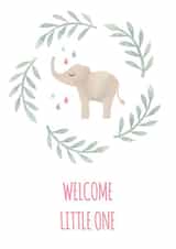 Baby Elephant New Born Card created by Kampai Designs