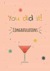 You did it! Congratulations card created by Kaytealogy 