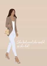 Congratulations Card for Her created by Lauren Sheridan