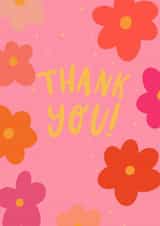 Floral Thank You card created by Finest Imaginary