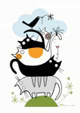 A purr-fest for any occasion created by Elizabeth Anderson Art