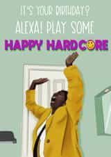 Motherland Meg Happy Hardcore Birthday Card created by Silky Rose Design