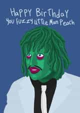 Mighty Boosh inspired birthday card Old Gregg created by Harley's Designs