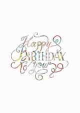 Happy Birthday to You created by Biancodizinco Art