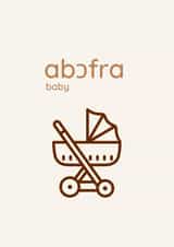 Abofra Baby Card created by The Twi Company