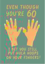 60 Hula Hoop created by Pickled Prints