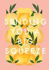 Sending You A Big Squeeze, thinking of you card created by Kate Fox