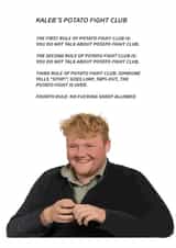 Clarkson's Farm Fans!! Kaleb's Potato Fight Rules created by Ginger&Blue