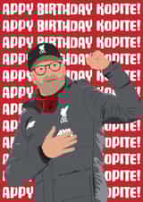 Jurgen Klopp, Appy Birthday Kopite created by Jamie Lindsay