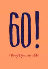60 60th Birthday cheeky rude created by CreatedbyMe Sean