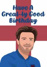 Jack Grealish Birthday Card 1001 created by The Foxy Lemon Co.