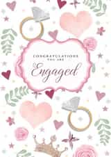 Congratulations on your Engagement created by Samantha Hart