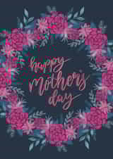 Mothers Day Floral Wreath Card created by Abigail Udell