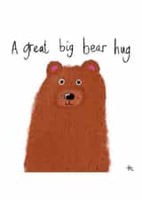 Great big bear hug created by Holly Levell