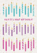 Birthday Candles created by Abigail Udell