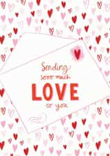 Sending Love Through The Post created by Laura Barnes