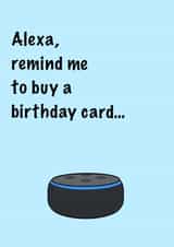 Alexa birthday card created by SCHE BY MIMI