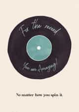 For the Record you are Amazing! created by Rebekah Klimuck
