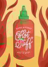 Happy Birthday Hot Stuff! created by charlottefoleydesigns