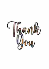 Simple and Stylish Thank You  created by Purple Umbrella