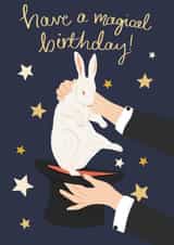 Magical Magician Birthday Card created by Frankie Norman