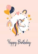 Unicorn Birthday created by Karin van der Vegt