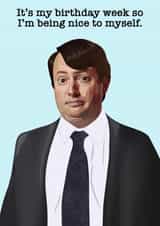 Peep Show Mark TV Birthday Card created by Little Leaps Designs