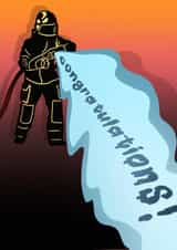 Soggy congratulations  created by Daisie