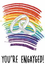 LGBT engagement card created by BMCeeDesigns